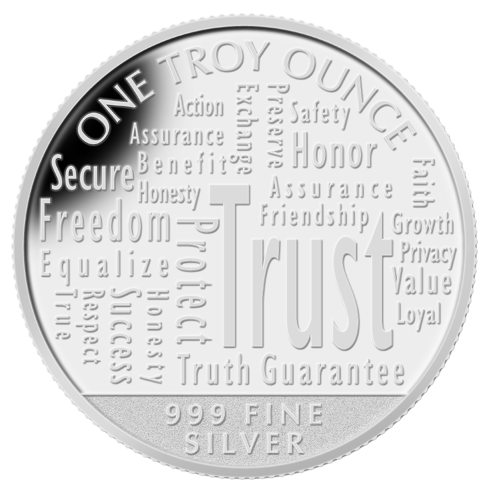 1 Troy Oz .999 Pure Silver